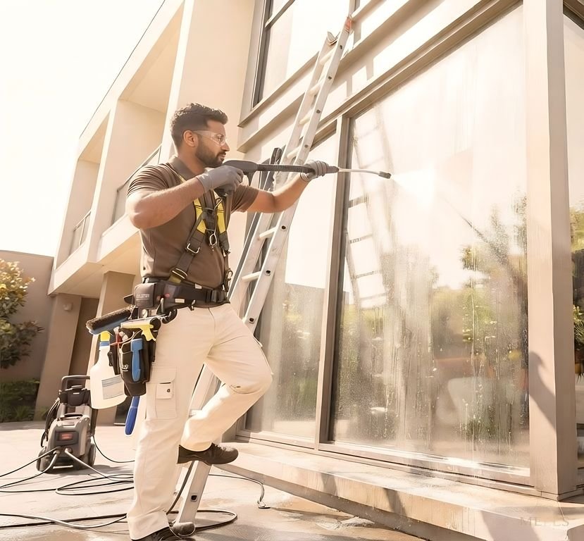 Facade Cleaning in Dubai, The MELLS Property Care